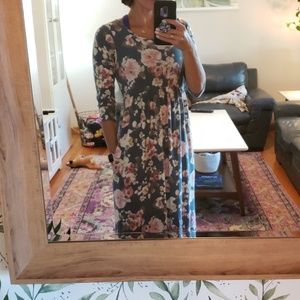 Floral maxi dress